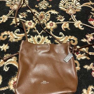 Coach Tan Leather Bag